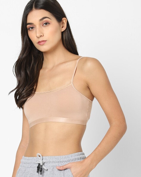 Buy Jockey Padded Non-Wired 3/4Th Coverage T-Shirt Bra - Beige Skin at  Rs.799 online