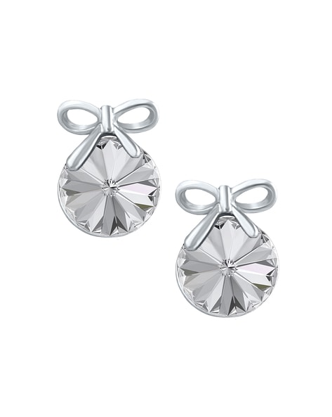 Buy Silver Earrings for Women by MAHI Online  Ajiocom