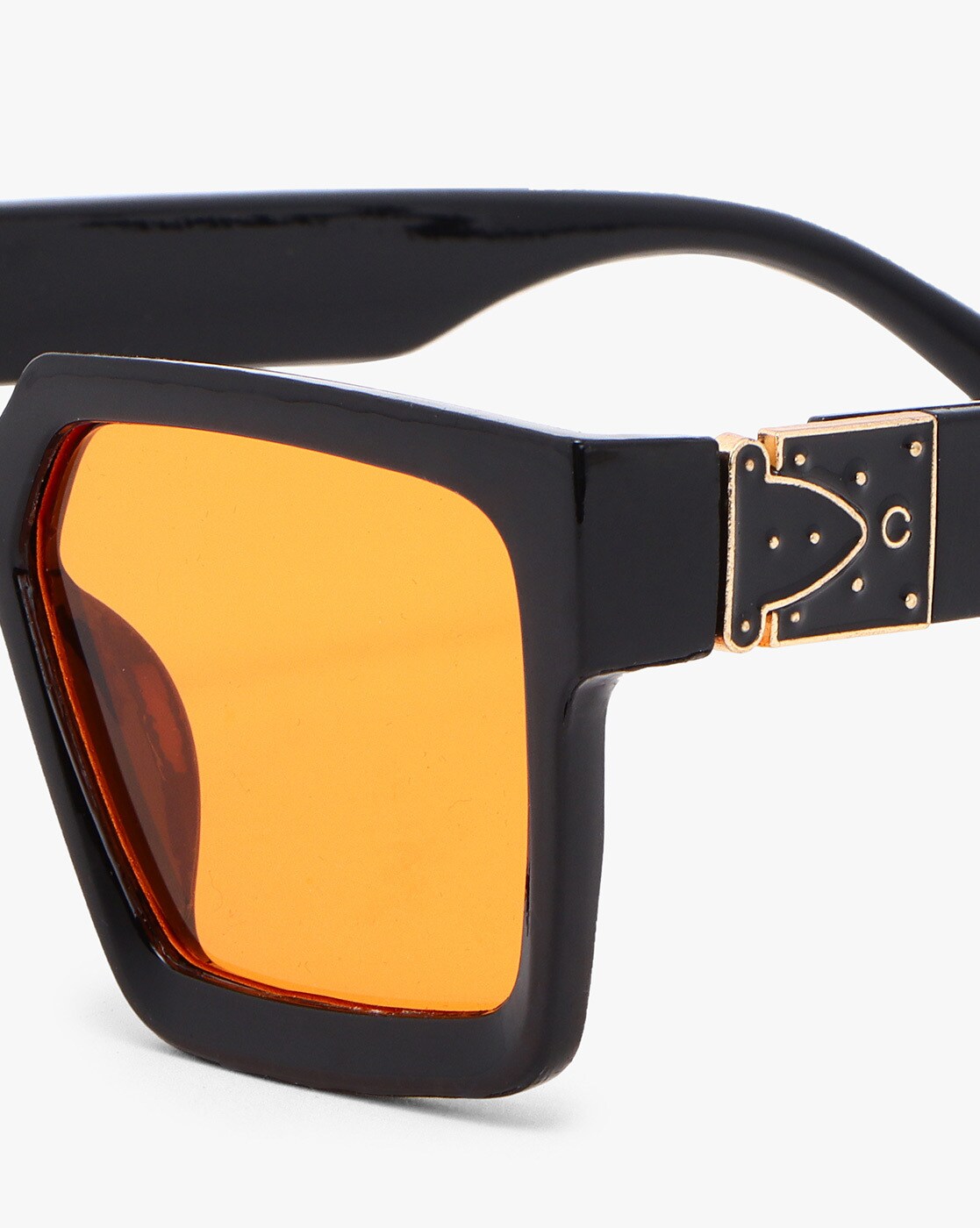 Discover more than 251 octagon sunglasses orange best