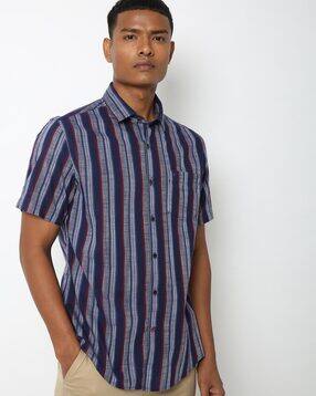 Buy Cream Shirts for Men by NETPLAY 