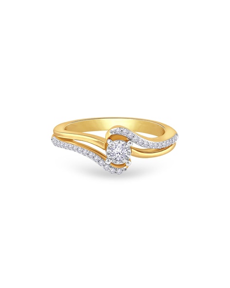 KATARINA Prong Set Diamond Cluster Engagement Ring in 10K Rose Gold (1/6  cttw, J-K, SI2-I1) (Size-4.5) | Amazon.com