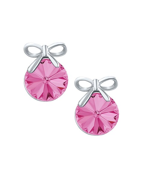 Swarovski Lifelong Bow earrings 5447083 - Mixed metal finish White |  Cosmetics Now Philippines