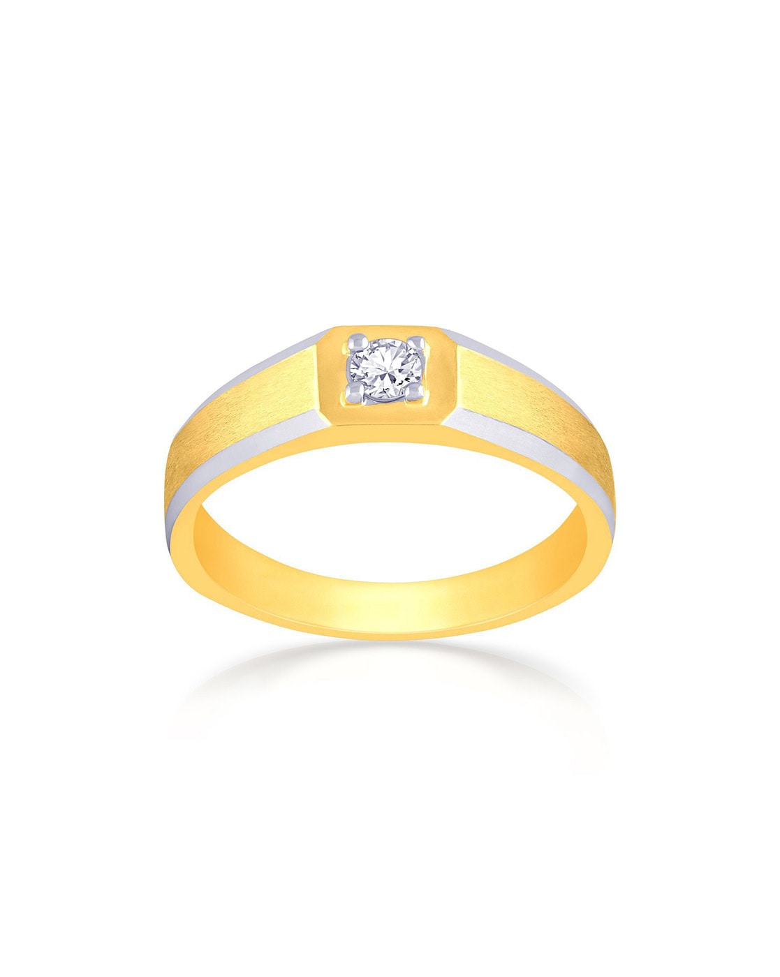 Buy Malabar Gold and Diamonds 22 KT (916) purity Yellow Gold Malabar Gold  Ring SKYFRDZ108_Y_8 for Women at Amazon.in