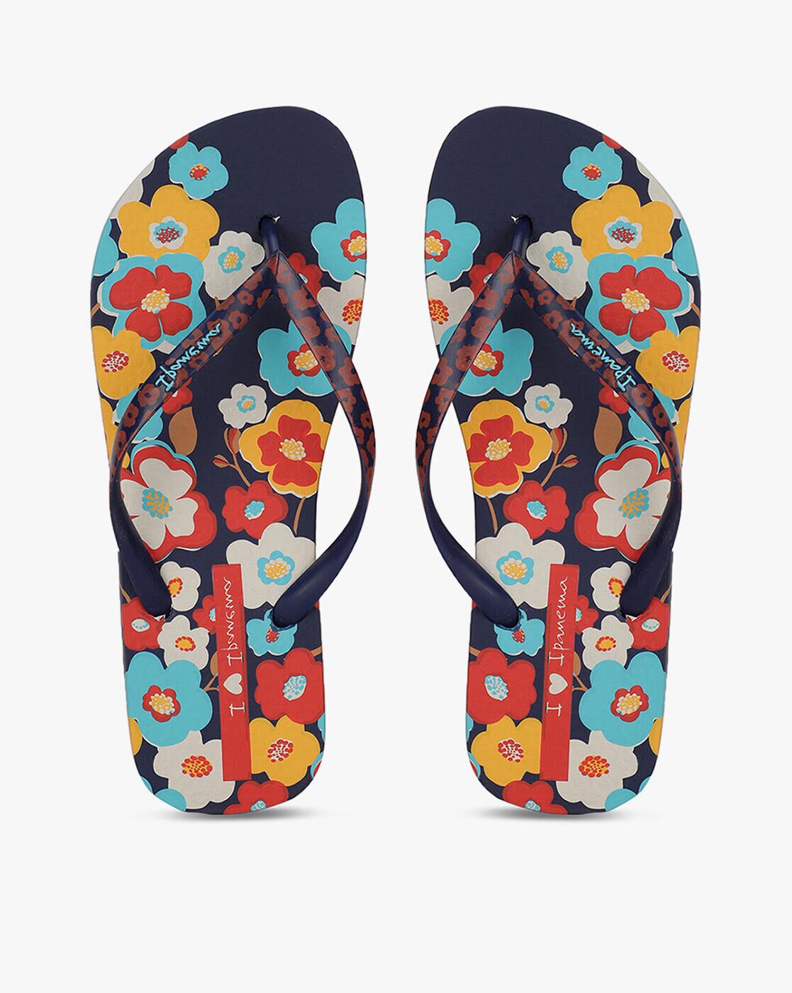 ipanema floral flip flops