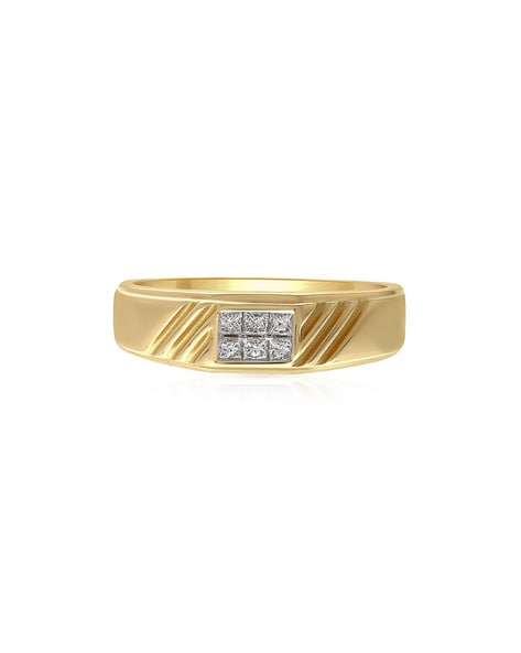 Buy Malabar Gold and Diamonds 18k Gold & Mine Diamond Ring Online At Best  Price @ Tata CLiQ