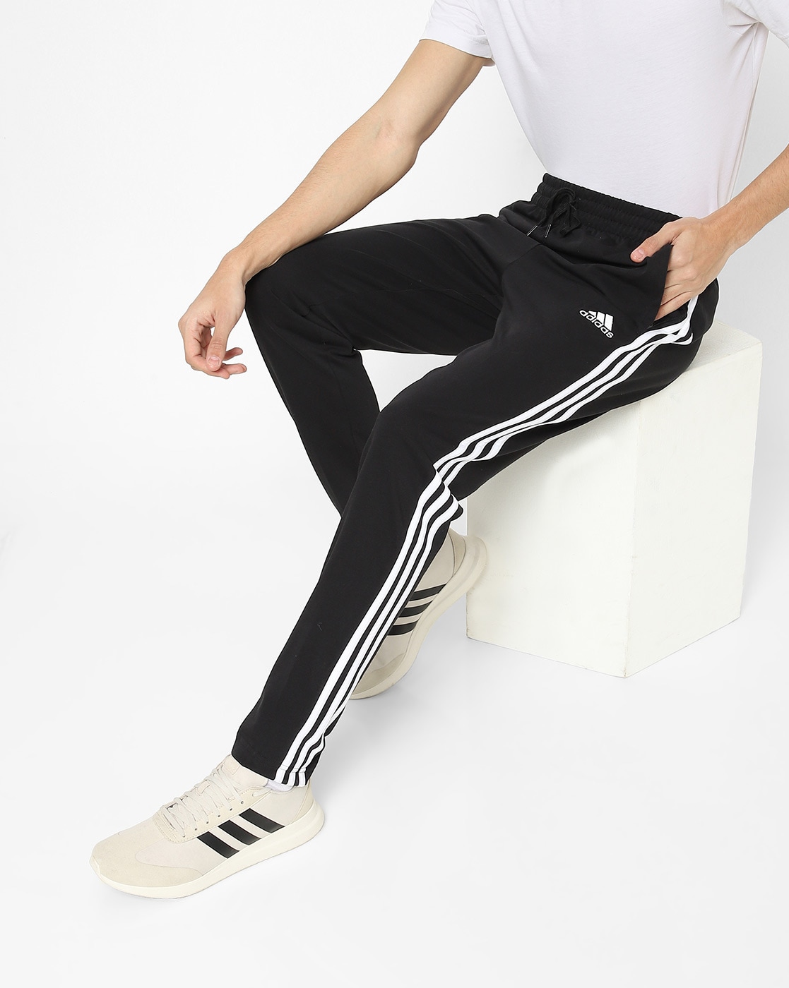 Shop SideStriped Track Pants for Men from latest collection at Forever 21   515193