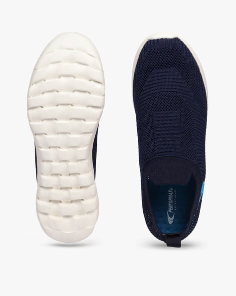 Textured Slip-On Walking Shoes view 3