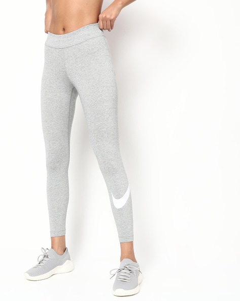 Nike Sportswear Women's High-Rise Tight Fit Leggings Black and Grey RRP  £49.99 | eBay