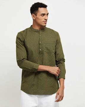 Buy Olive Green Kurtas for Men by MAX 