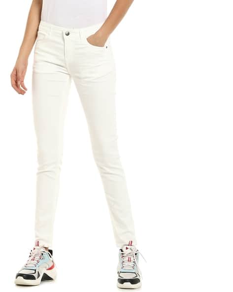 juniors white jeans