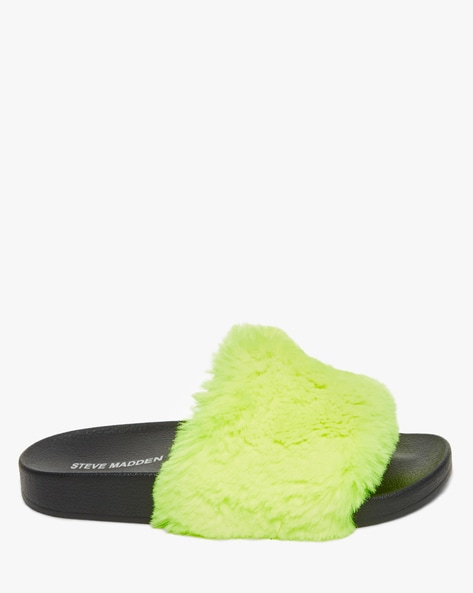 Puma fluffy shop slides steve madden