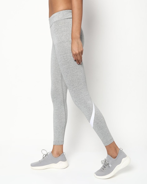 Nike Womens Pro Warm Training Tights Dark Grey/Black 803102-063 Size Large  at Amazon Women's Clothing store