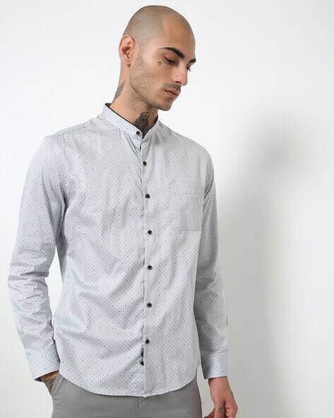 Buy Grey Shirts for Men by NETPLAY 