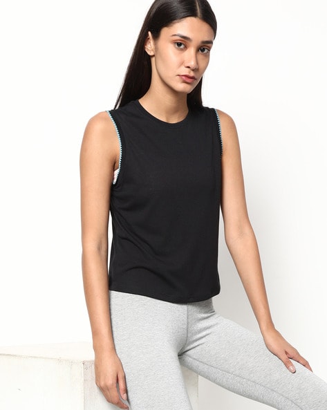 Nike Round-Neck Sleeveless Top