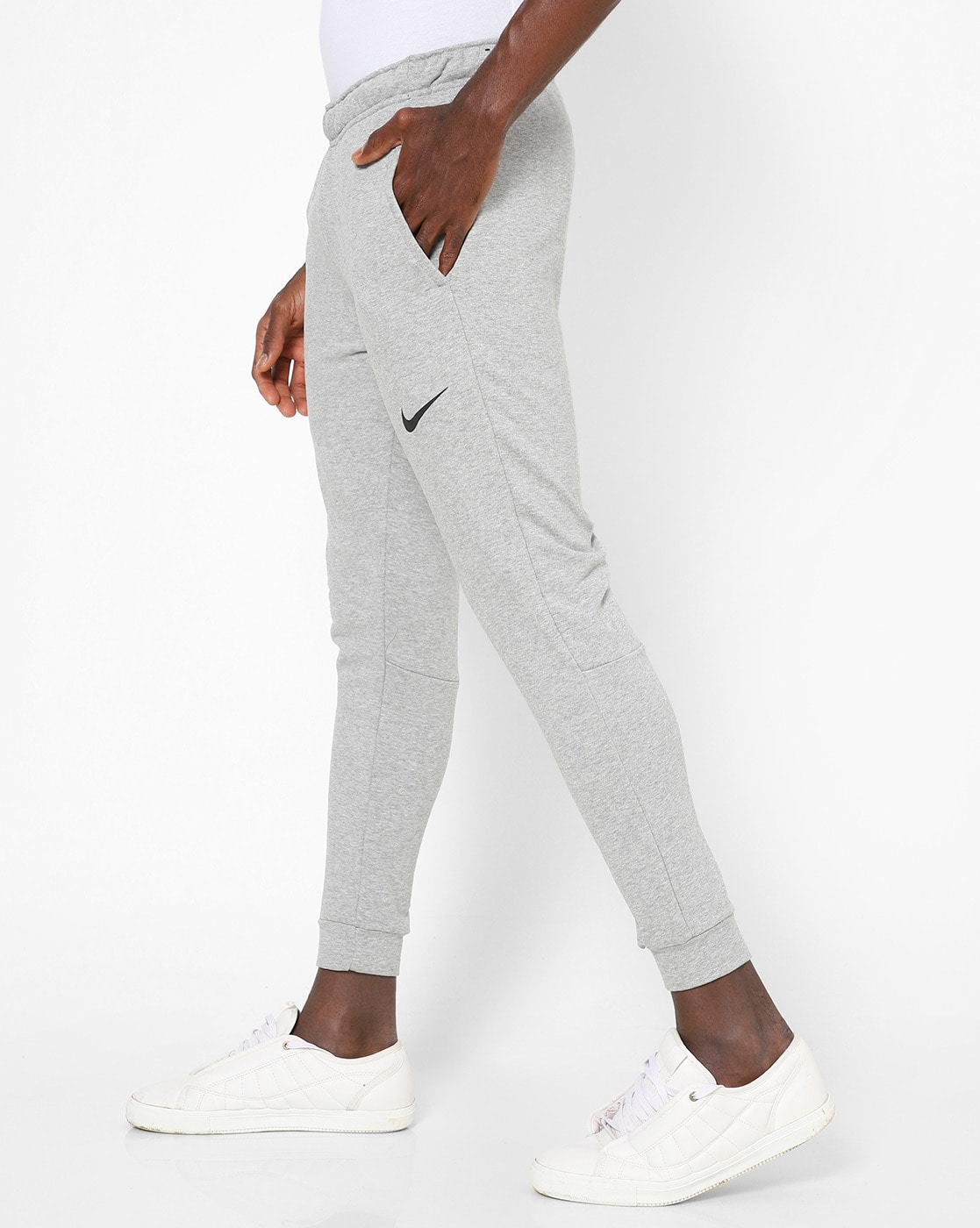 Nike Dri-FIT Flex Men's Small Gray Yoga Pants Tapered Joggers DD2120-068  $90 