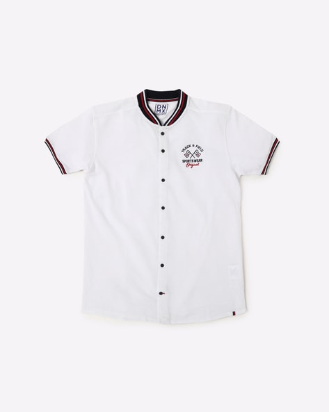 Kids' Button Down Baseball Jersey - Shirts & Top