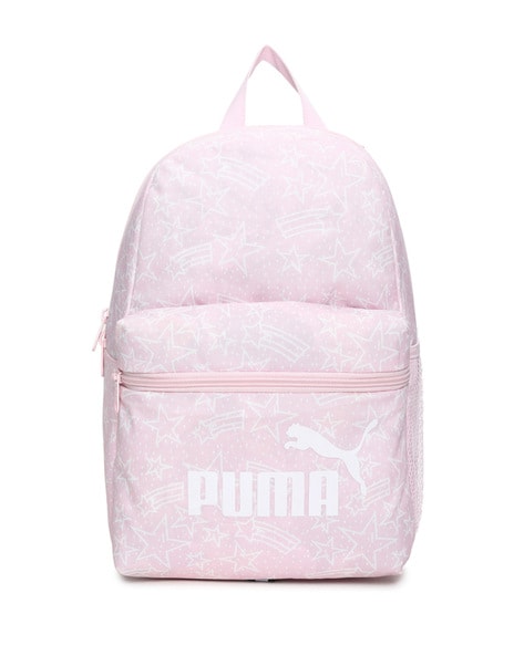 Puma Deck Backpack II 15 L – Laptop Backpack (Pink, Black) -