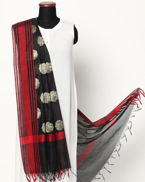 Dupatta with Fringed Edges Price in India