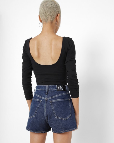 Buy Black Tops for Women by Calvin Klein Jeans Online