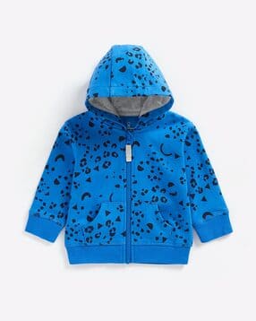 mothercare Animal Print Zip-Front Hoodie-picture-27