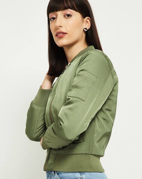 max jeans green jacket