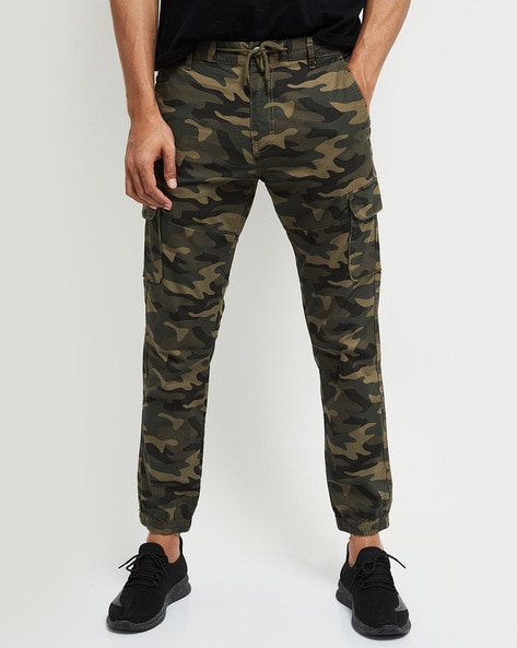 mens jogger pants camo