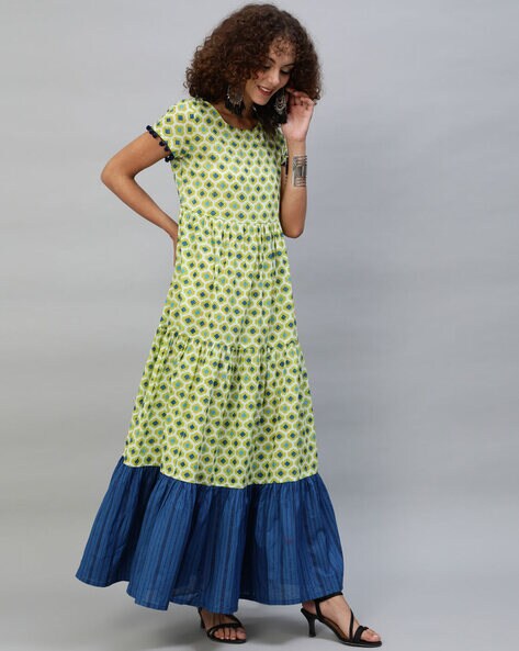 Buy Green Dresses for Women by AKS Online