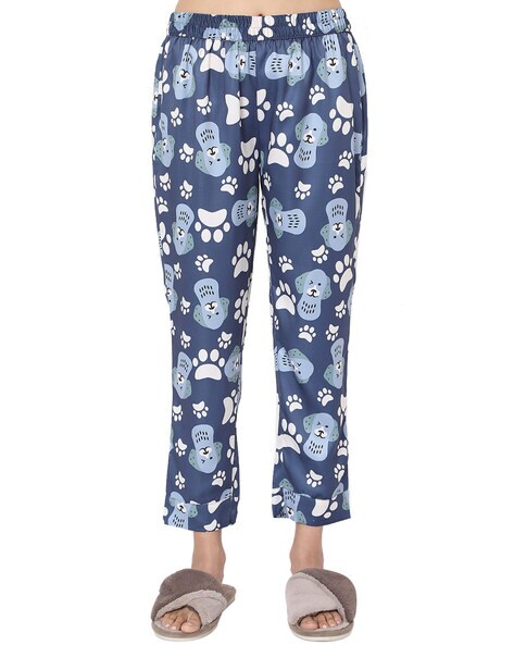 Boys Blue Animal Print Fleece Pajama Pants Sleepwear PJ Medium (8) -  Walmart.com