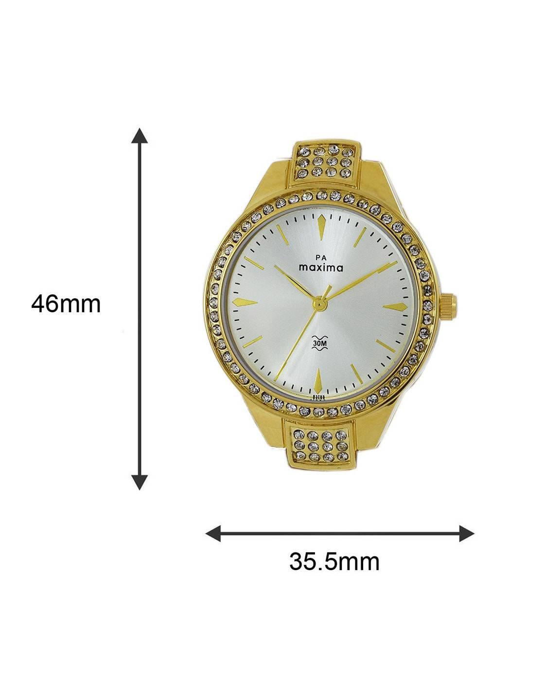 Maxima Gold Analog Gold Dial Men's Watch - 19430CMGY : Amazon.in: Fashion
