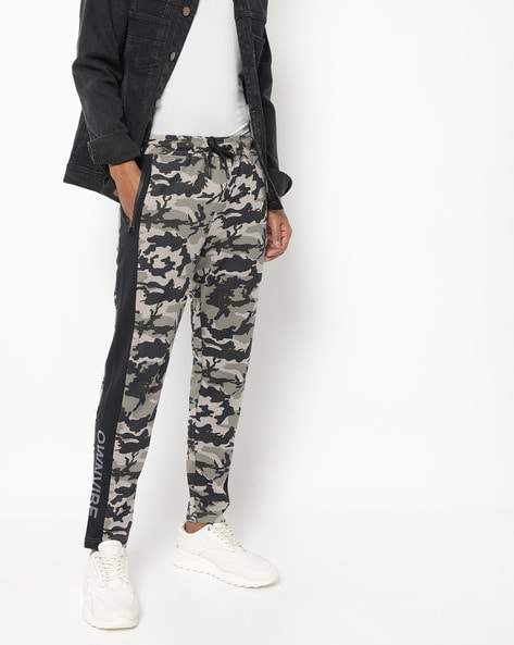 camouflage track pants for men