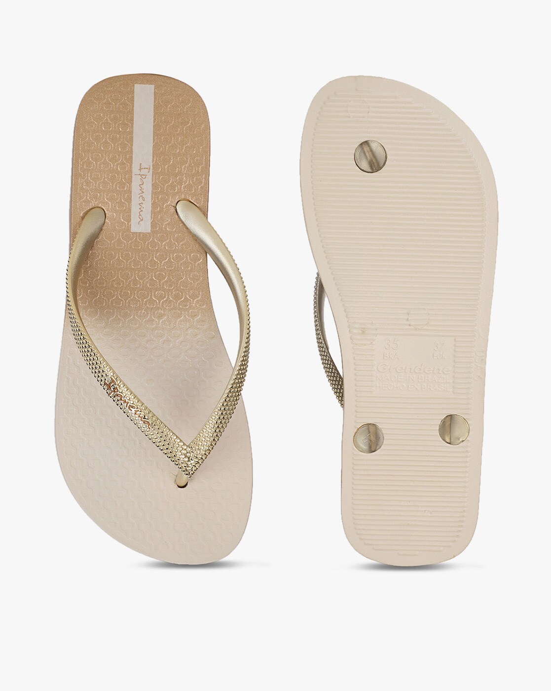 Ipanema metallic flip flops online