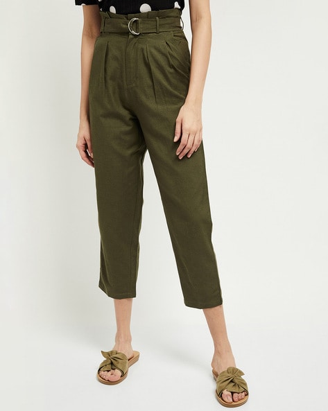 Buy Off White Trousers  Pants for Women by MAX Online  Ajiocom