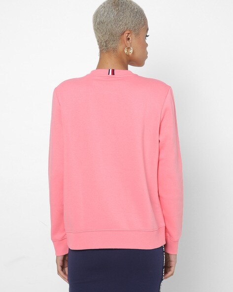Buy Pink Sweatshirt & Hoodies for Women by TOMMY HILFIGER Online