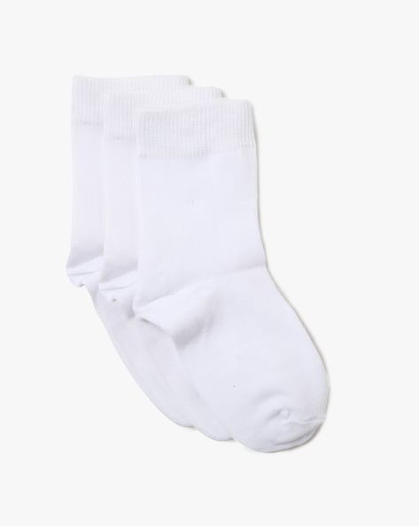 Teamspirit Pack of 3 Anti-Microbial Finish Mid-Calf Length School Socks