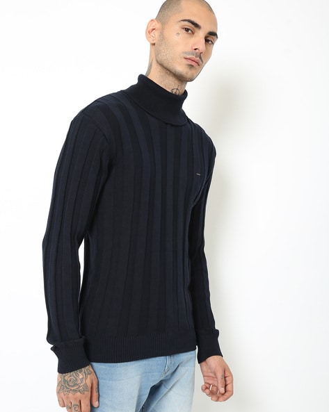 Buy Navy Blue Sweaters Cardigans for Men by DNMX Online Ajio