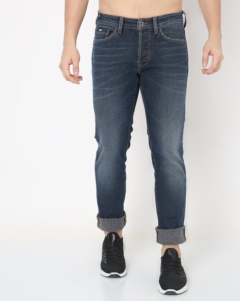 Gas Anders Washed Slim Fit Jeans