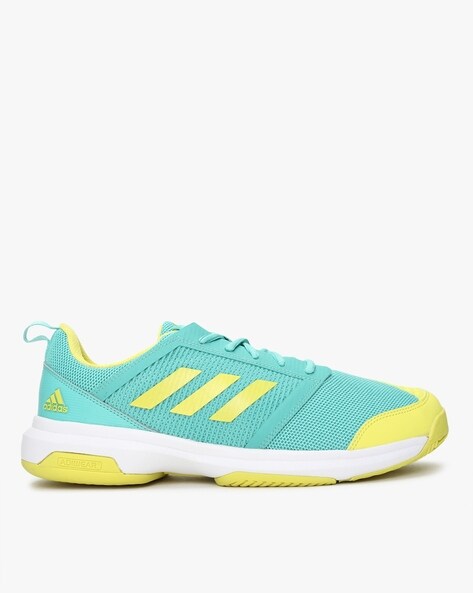 mens green and yellow adidas trainers