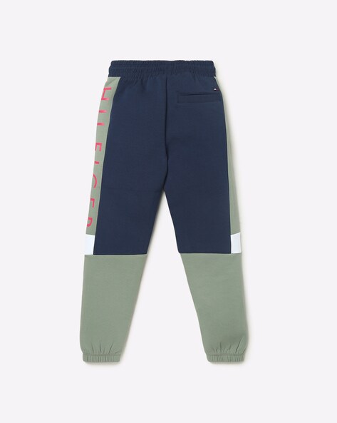 tommy hilfiger colour block track pants