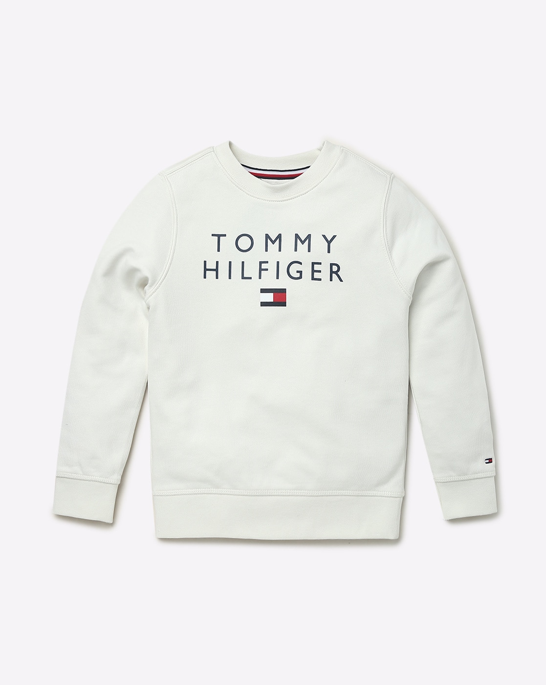 Tommy on sale white sweatshirt