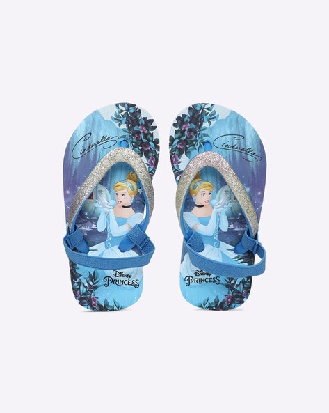 Disney Disney Princess Print Thong-Strap Flip-Flops