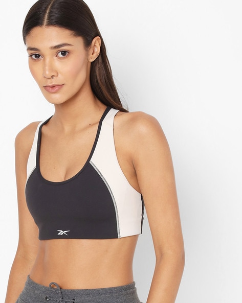 Buy Black & White Bras for Women by Reebok Online