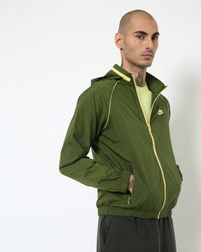 nike green jacket mens