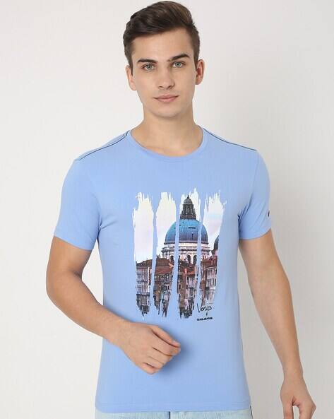 Buy Blue Tshirts for Men by GAS Online 