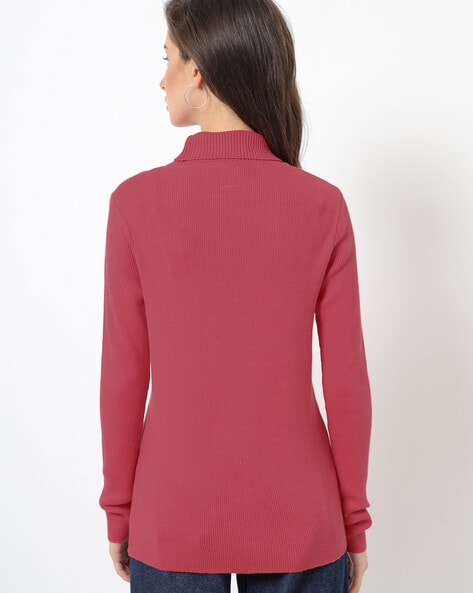 Buy Pink Sweaters & Cardigans for Women by DNMX Online