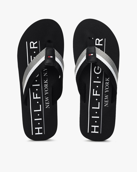 Tommy hilfiger best sale beach flip flops