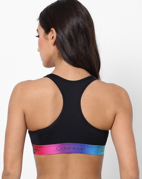 Padded Sports Bra with Racer Back