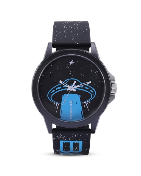 38024PP56 Analogue Watch with Graphic Print Dial