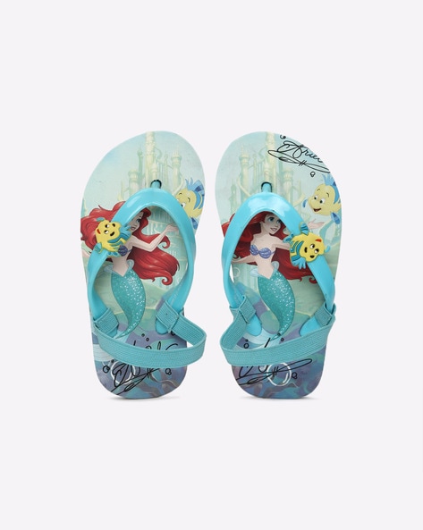 Disney Disney Princess Print Thong-Strap Flip-Flops