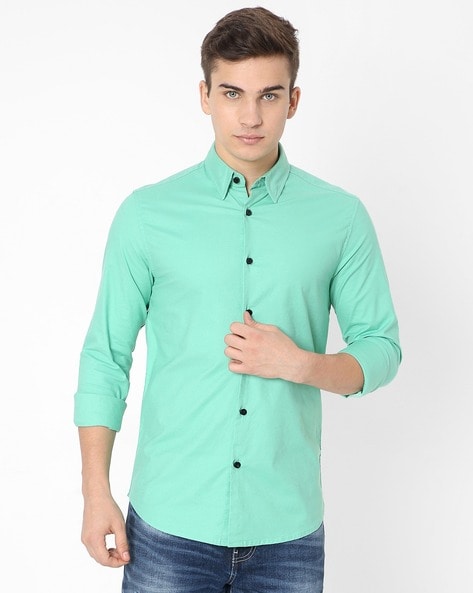 Gas Andrew Mix Slim Fit Shirt