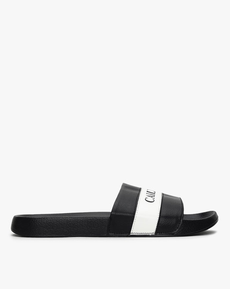 Buy Black Flip Flop & Slippers for Men by Carlton London Online